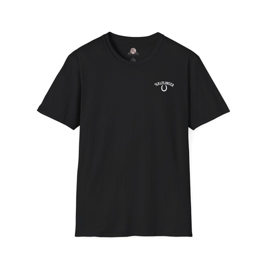 Halflinger Horse T-Shirt — Customizable Back Print