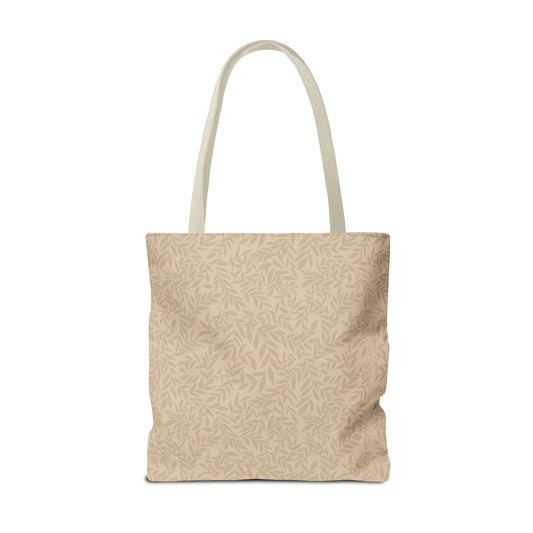 Eventing Trees Canvas Tote Bag – Arts & Crafts inspired Pattern AOP
