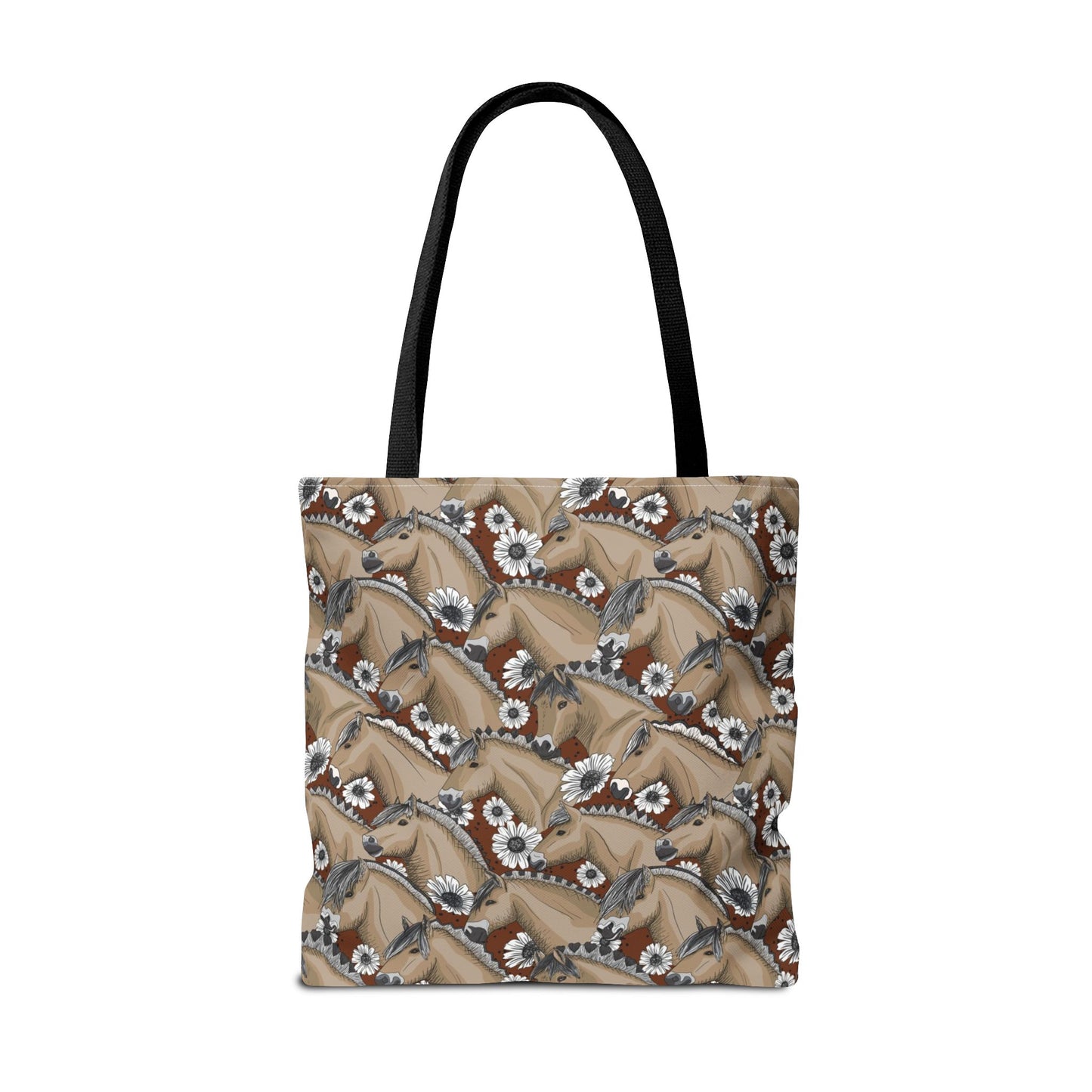 Fjord Daisy Print Tote Bag — All-Over Print Tote