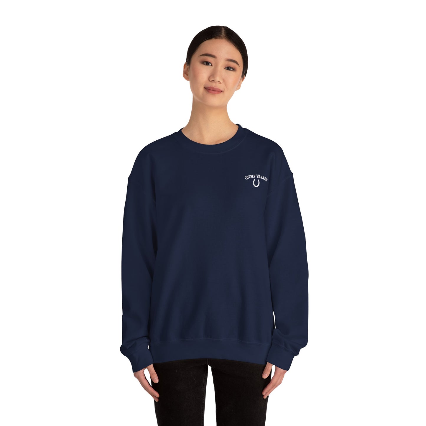 Gypsy Vanner Horse Sweatshirt — Customizable Equestrian Crewneck