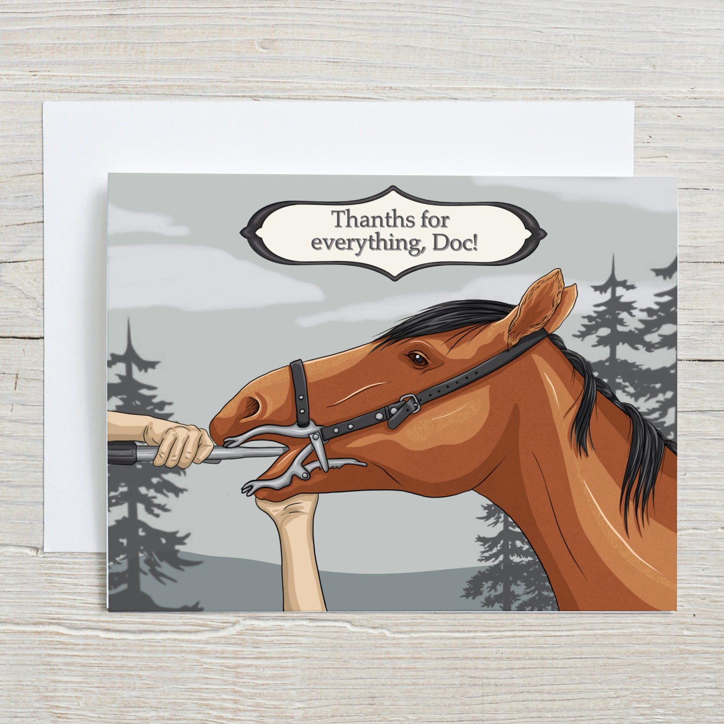 Thanths for Everything Doc Greeting Card