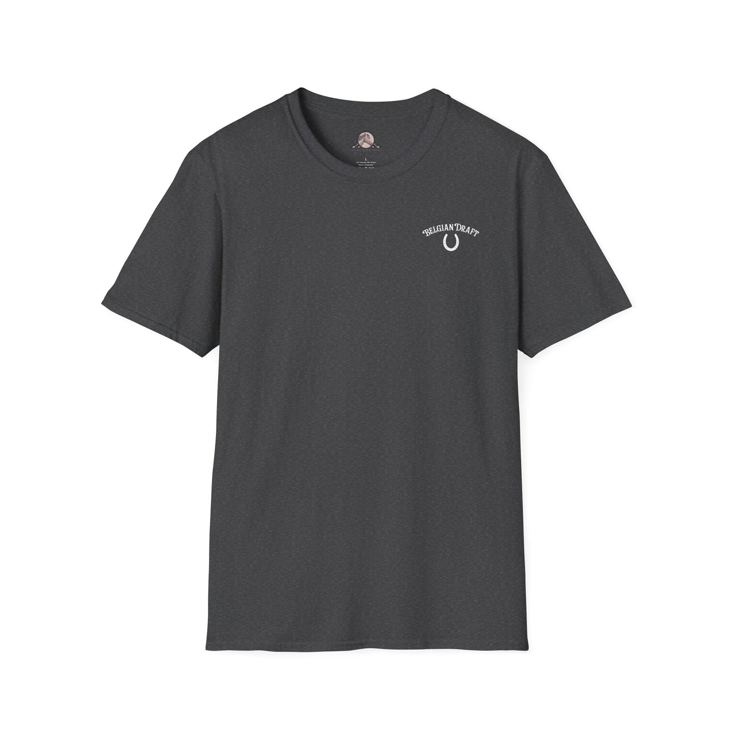 Belgian Draft Horse T-Shirt — Personalized Graphic