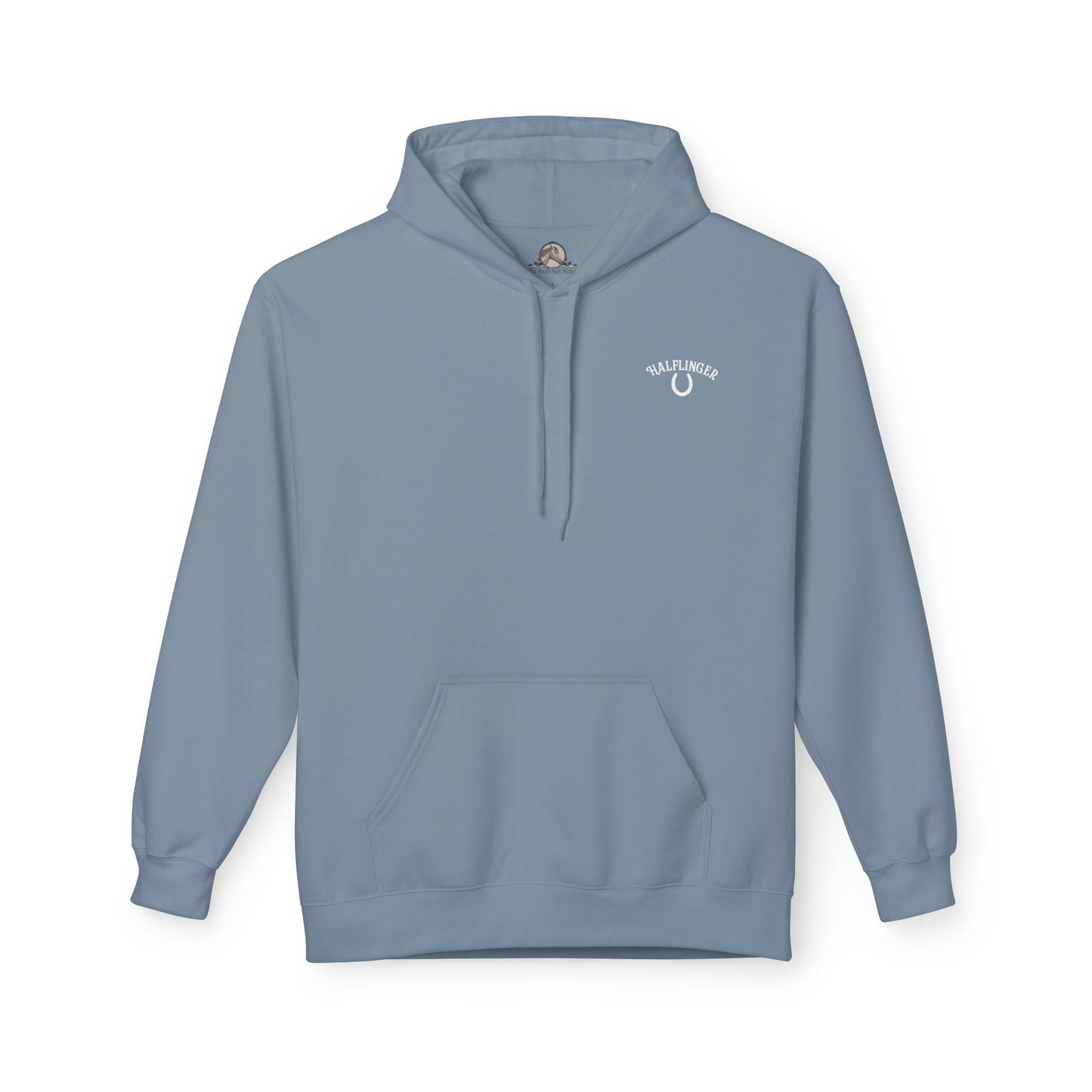 Haflinger Horse Hoodie — Custom Name Personalized Equestrian Sweatshirt