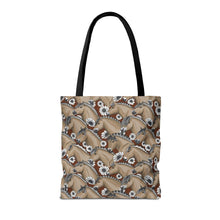 Load image into Gallery viewer, Fjord Daisy Print Tote Bag
