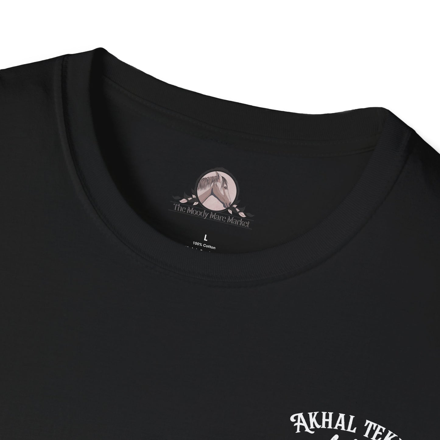 Akhal Teke Horse T-Shirt — Custom Name Equestrian Tee