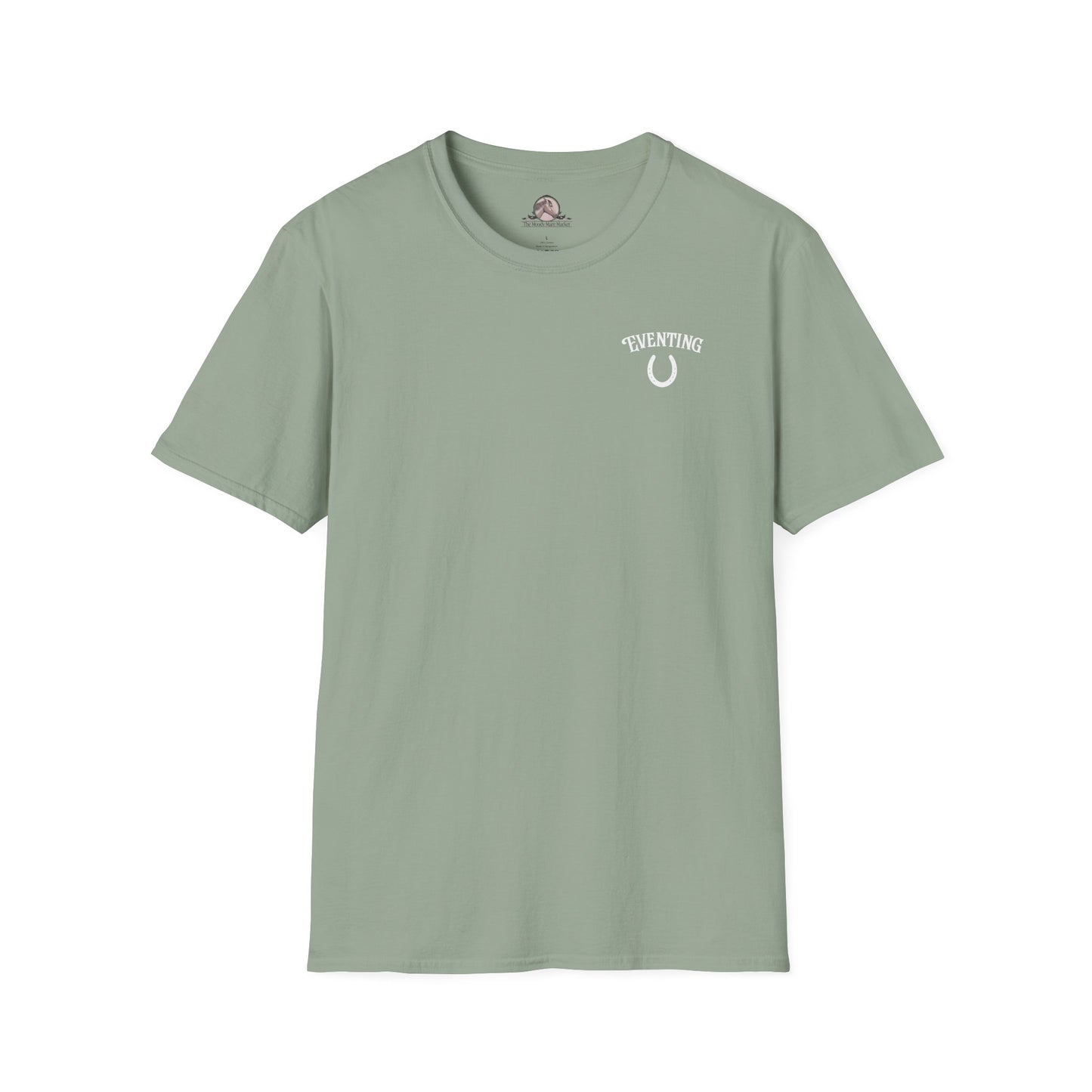 Eventing Horse Riding T-Shirt — Customizable Horse Name