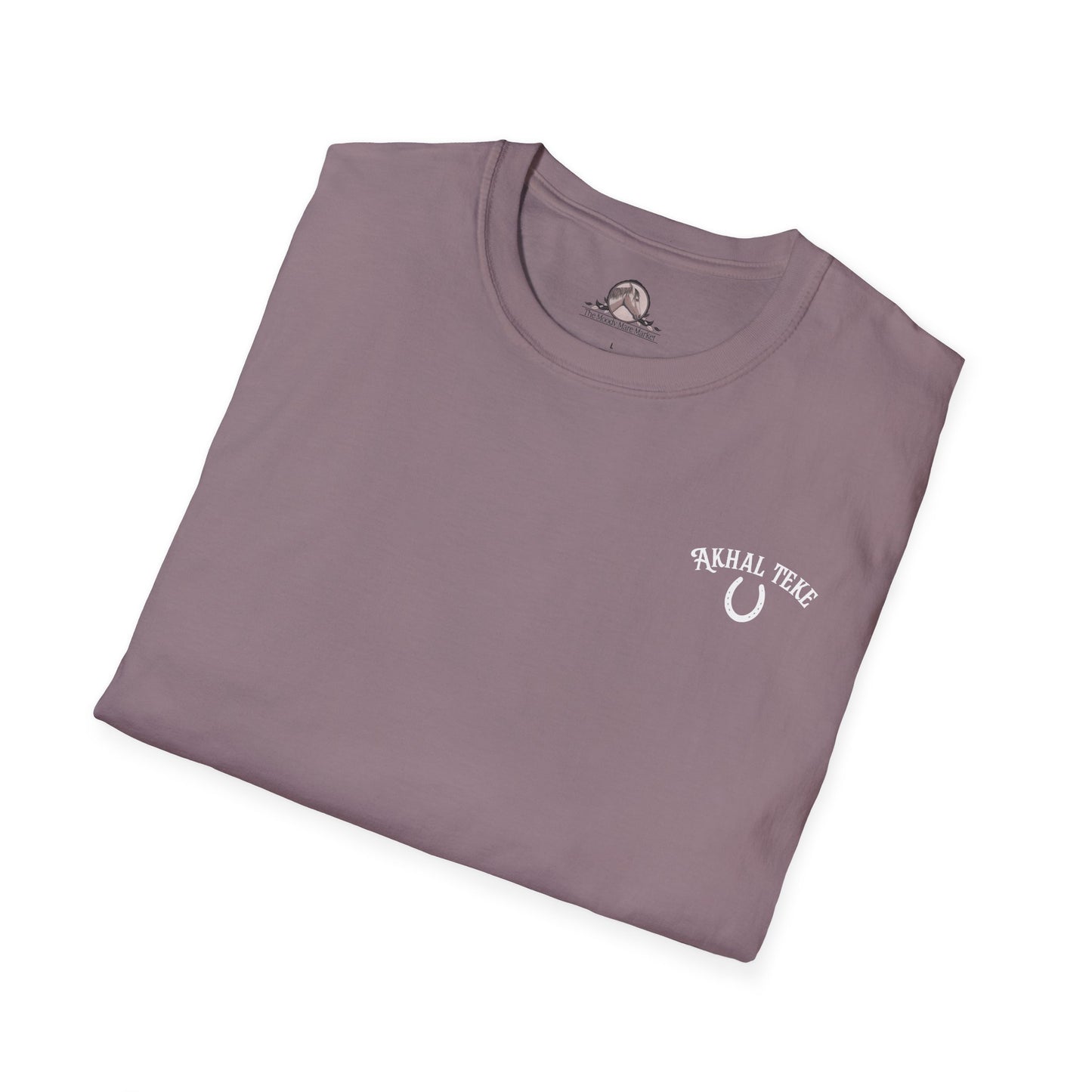 Akhal Teke Horse T-Shirt — Custom Name Equestrian Tee