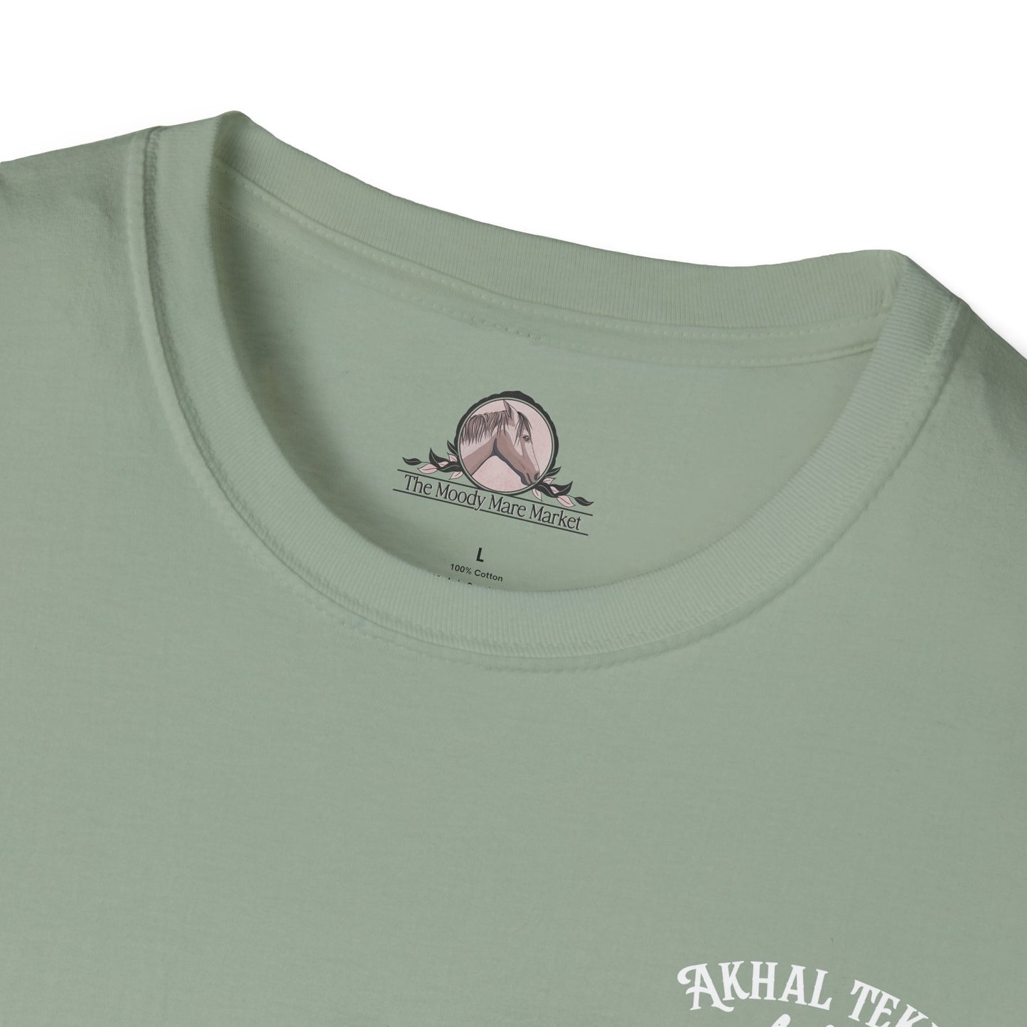 Akhal Teke Horse T-Shirt — Custom Name Equestrian Tee