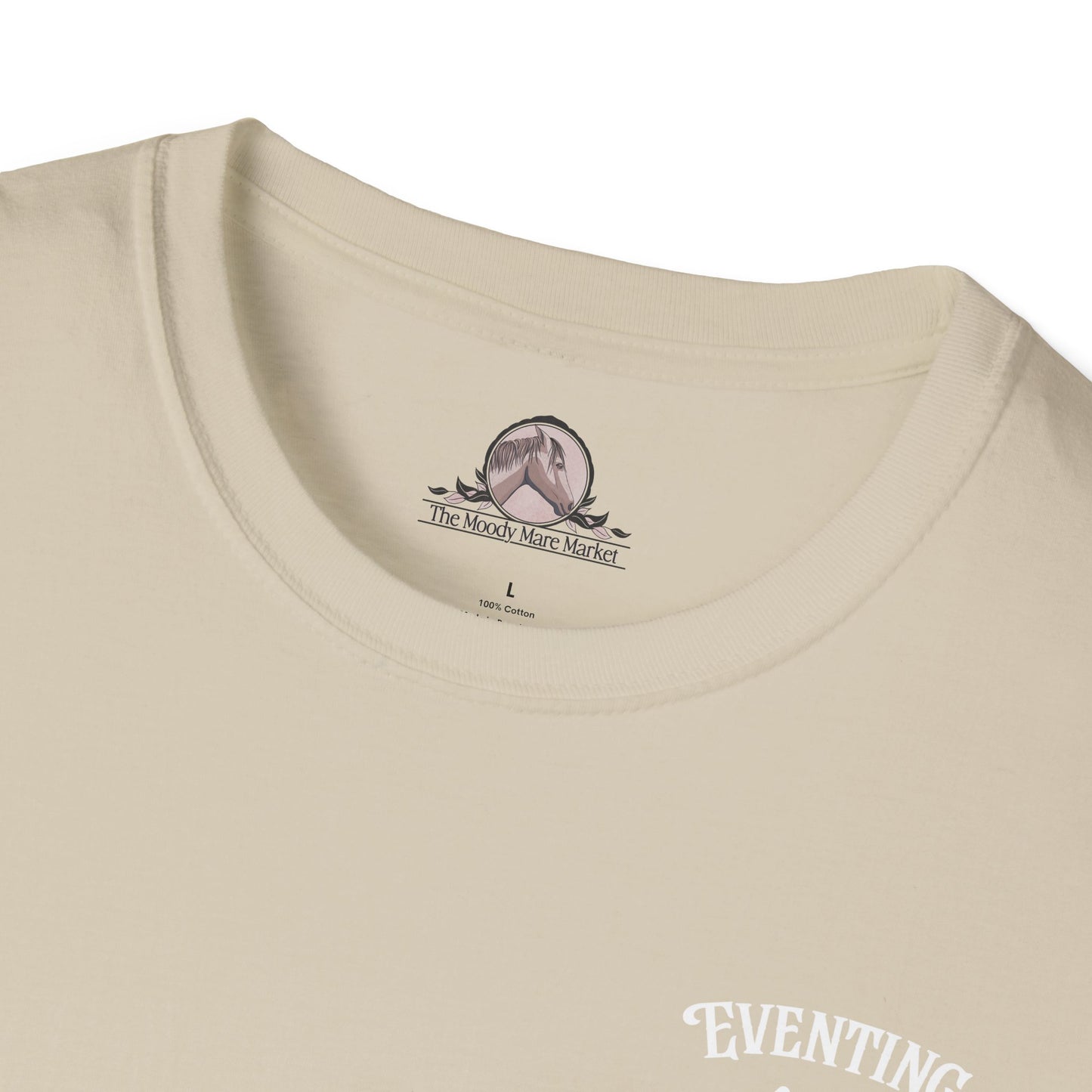 Eventing Horse Riding T-Shirt — Customizable Horse Name