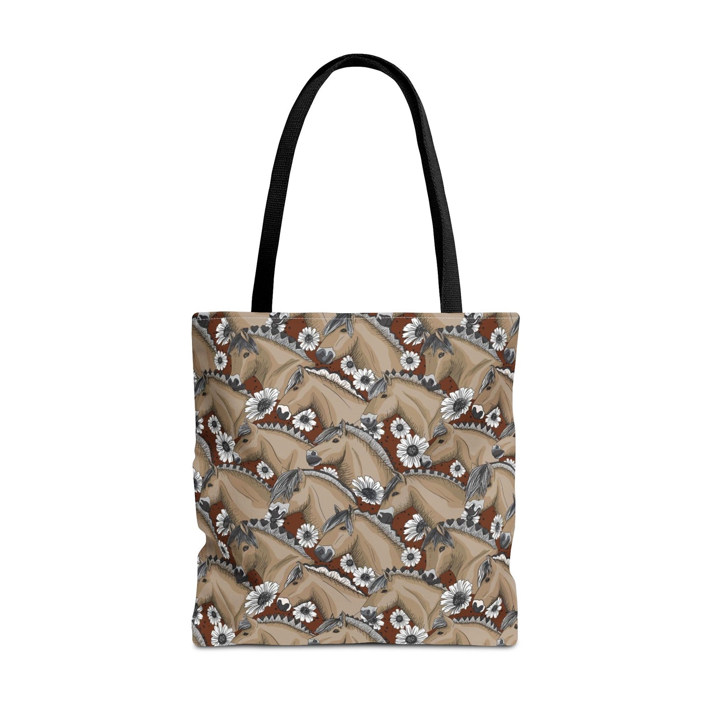 Fjord Daisy Print Tote Bag — All-Over Print Tote