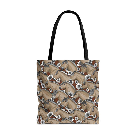 Fjord Daisy Print Tote Bag — All-Over Print Tote
