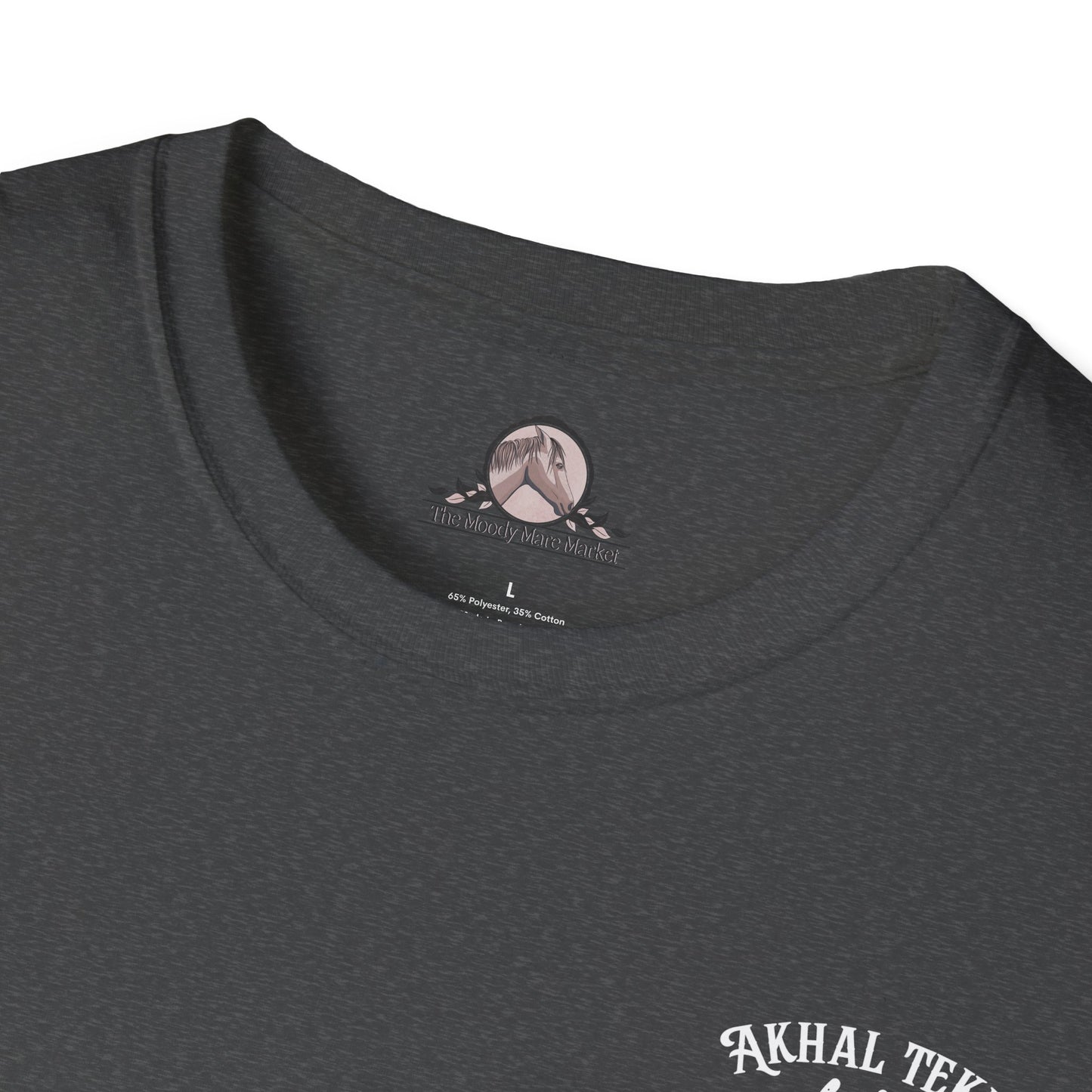 Akhal Teke Horse T-Shirt — Custom Name Equestrian Tee