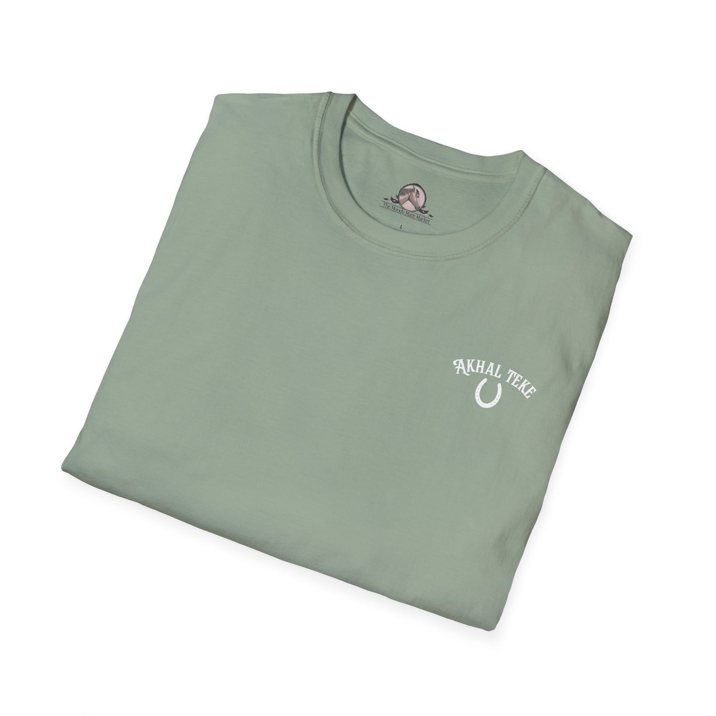 Akhal Teke Horse T-Shirt — Custom Name Equestrian Tee