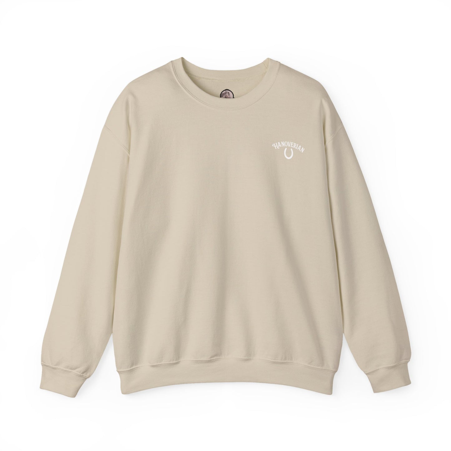 Hanoverian Horse Crewneck Sweatshirt – Personalized Equestrian Sweatshirt