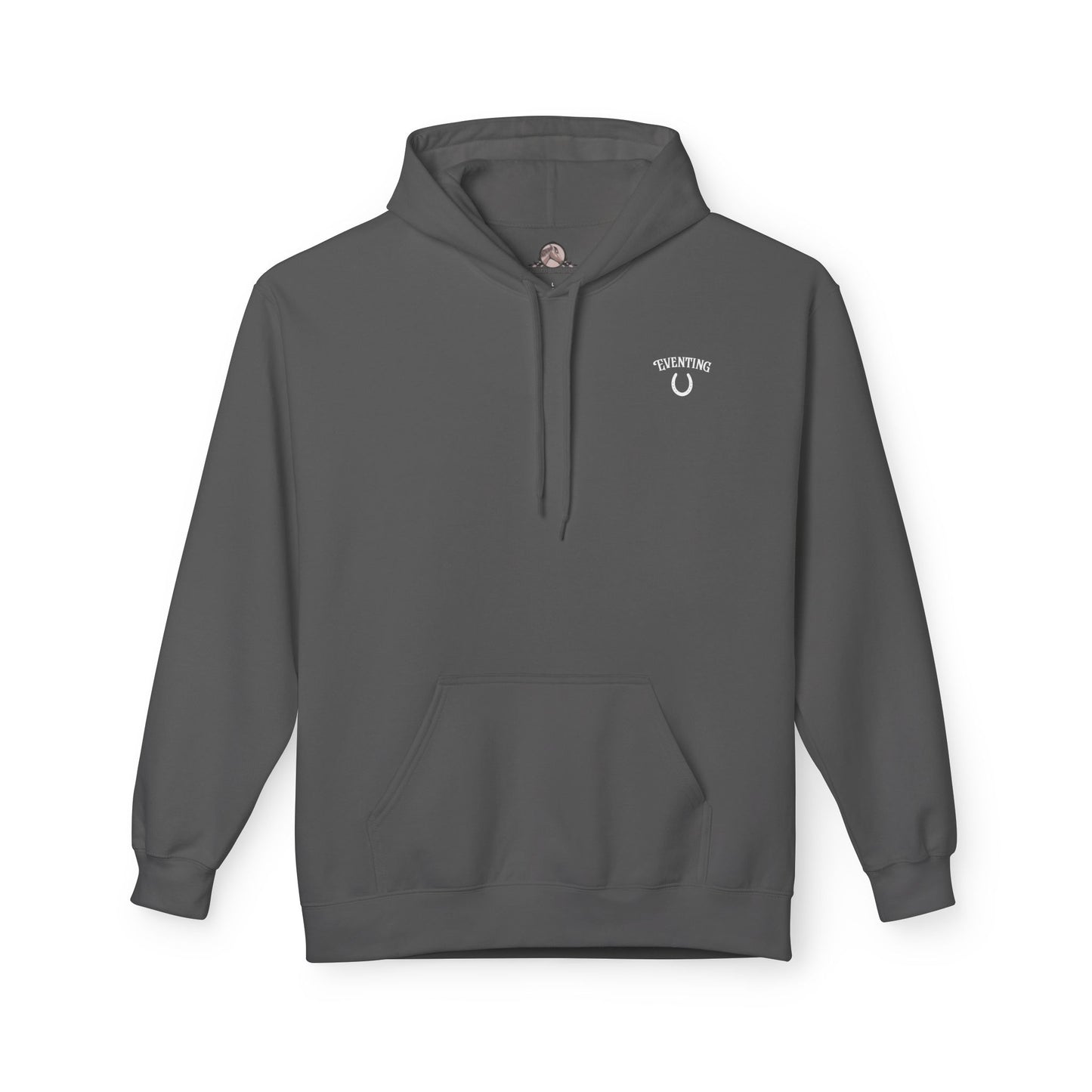 Eventing Horse Hoodie — Custom Name, Breed Info Equestrian Pullover