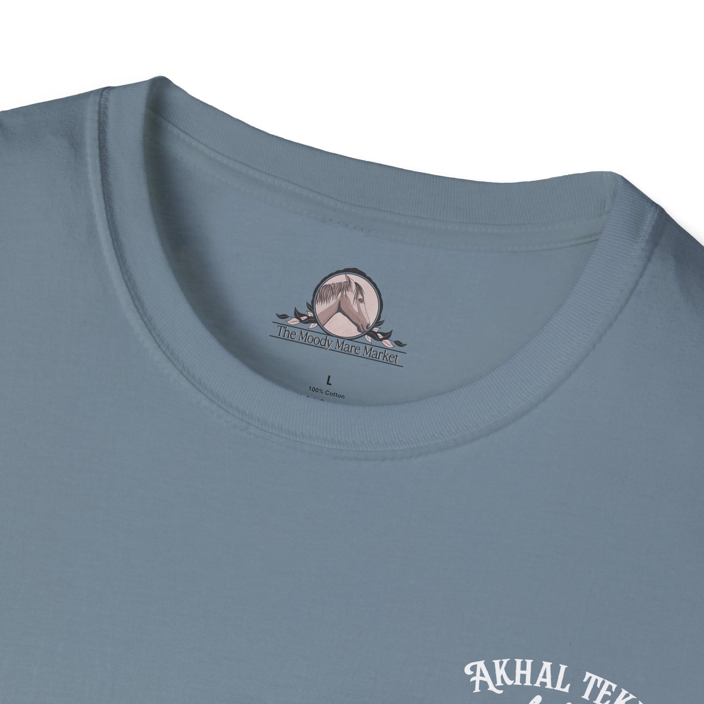 Akhal Teke Horse T-Shirt — Custom Name Equestrian Tee