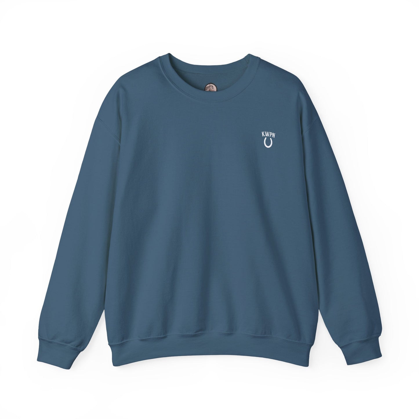 KWPN Horse Crewneck Sweatshirt — Customizable Back Design