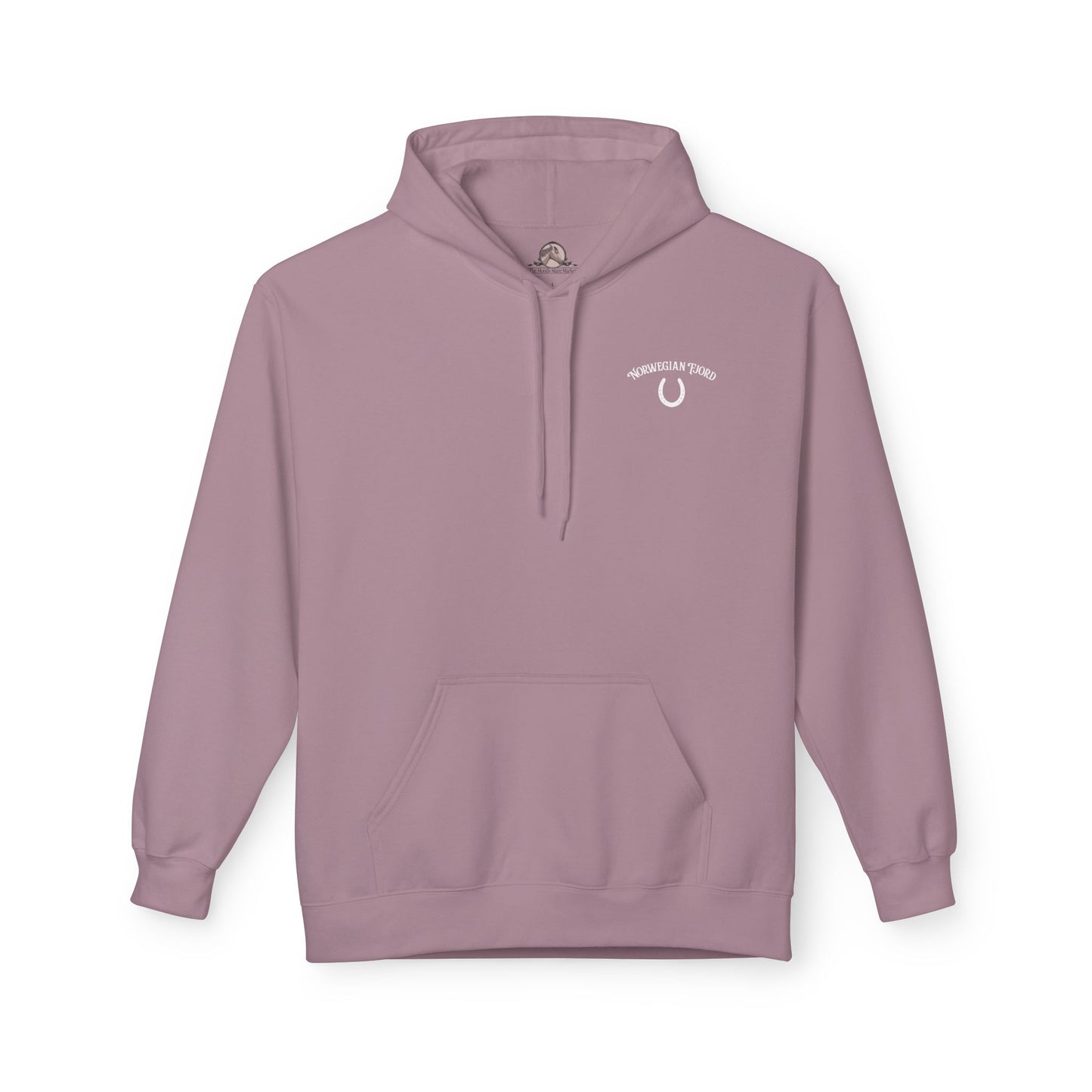 Norwegian Fjord Horse Hoodie — Custom Name, Breed Info Equestrian Pullover