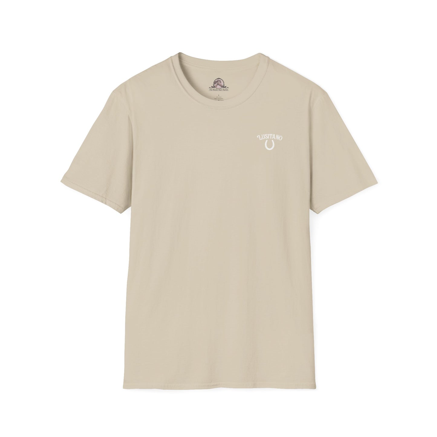 Lusitano Horse T-Shirt — Custom Name Equestrian Tee