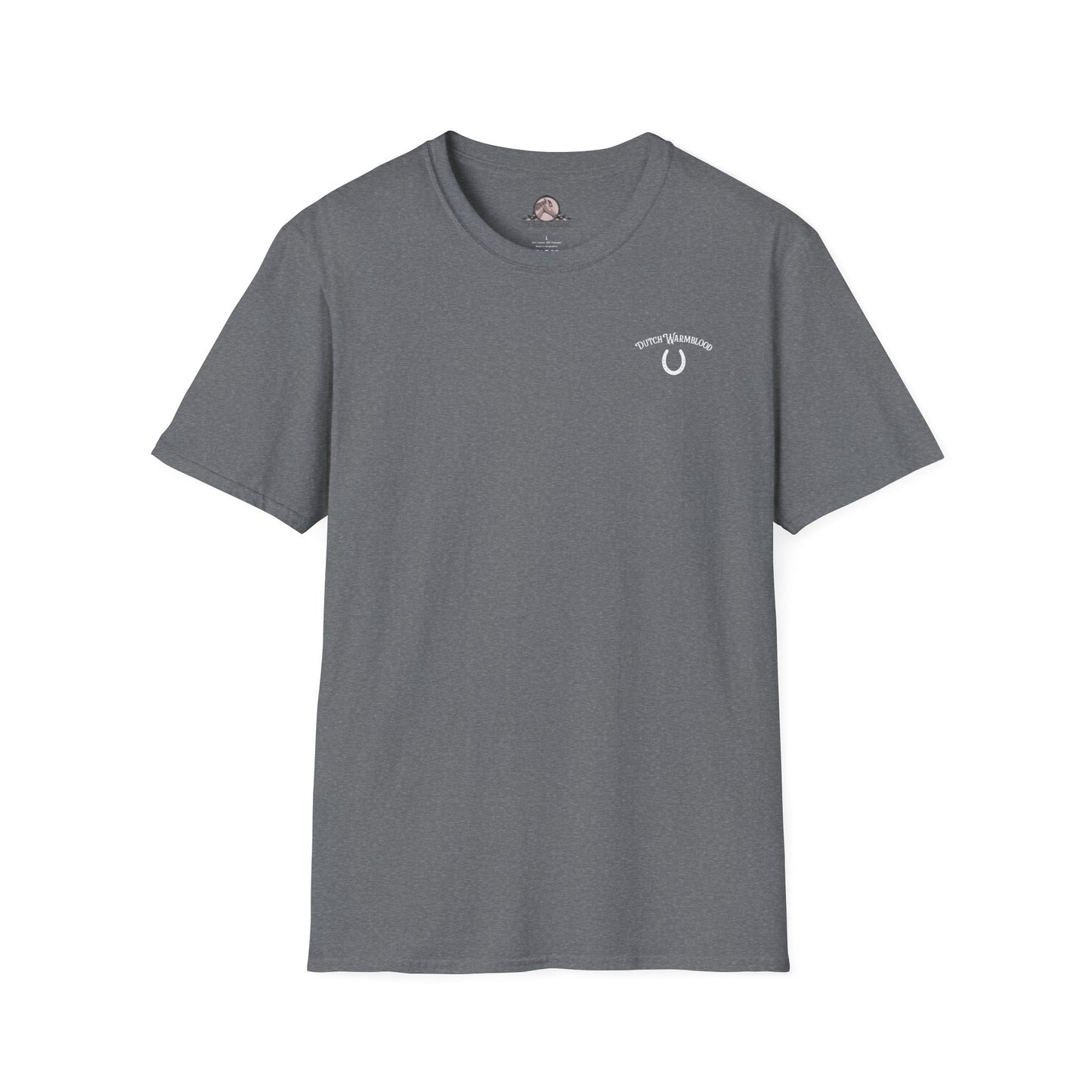 Dutch Warmblood Horse T-Shirt – Custom Name Equestrian Tee