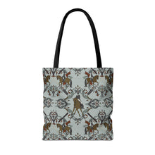 Load image into Gallery viewer, Vintage Inspired Dressage Crests Tote Bag
