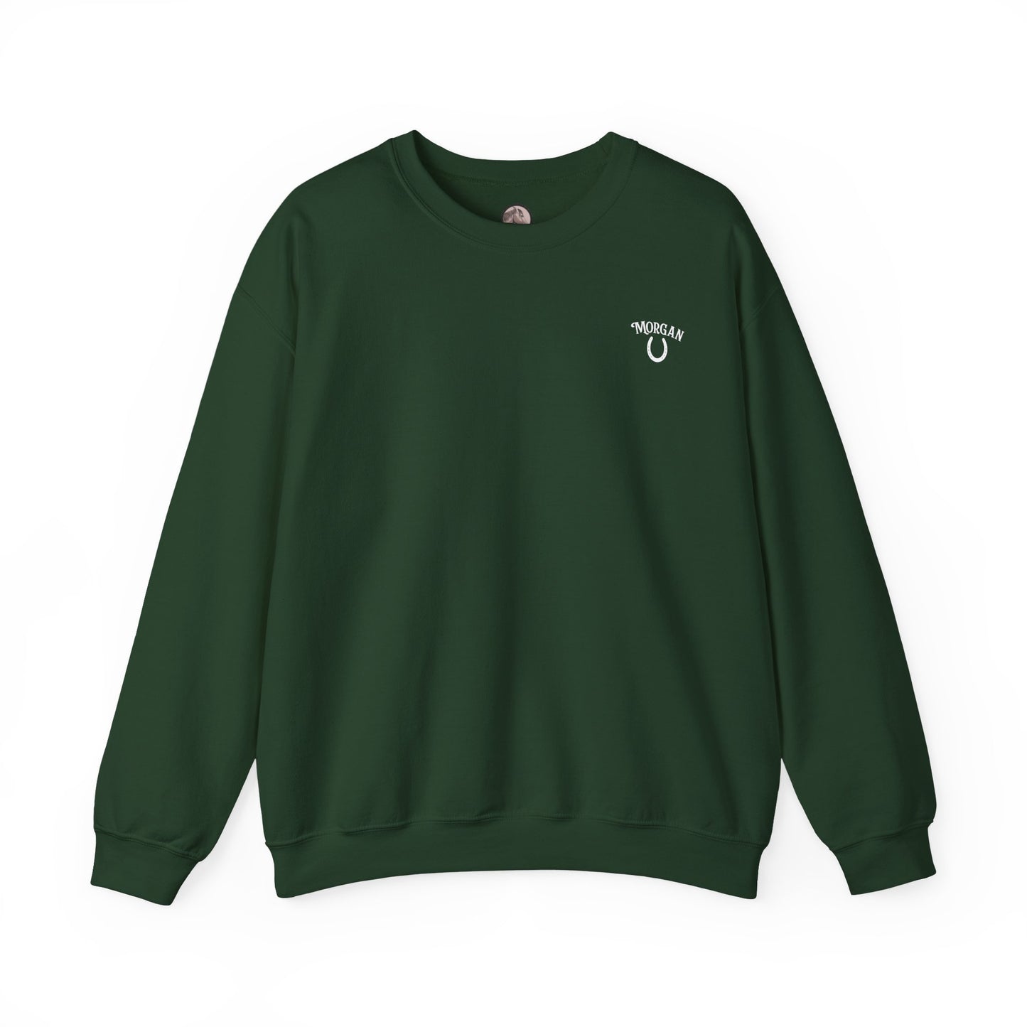 Morgan Horse Personalized Crewneck - Custom Name Equestrian Sweatshirt