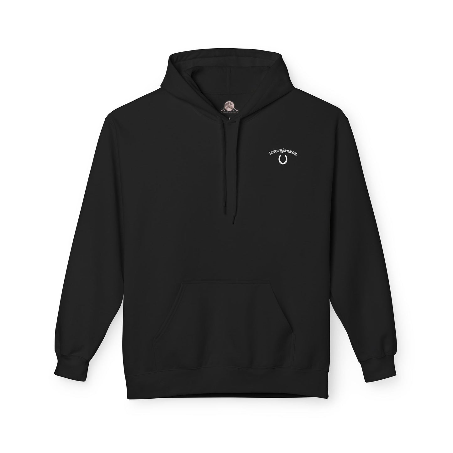 Dutch Warmblood Horse Hoodie — Custom Name Equestrian Sweatshirt