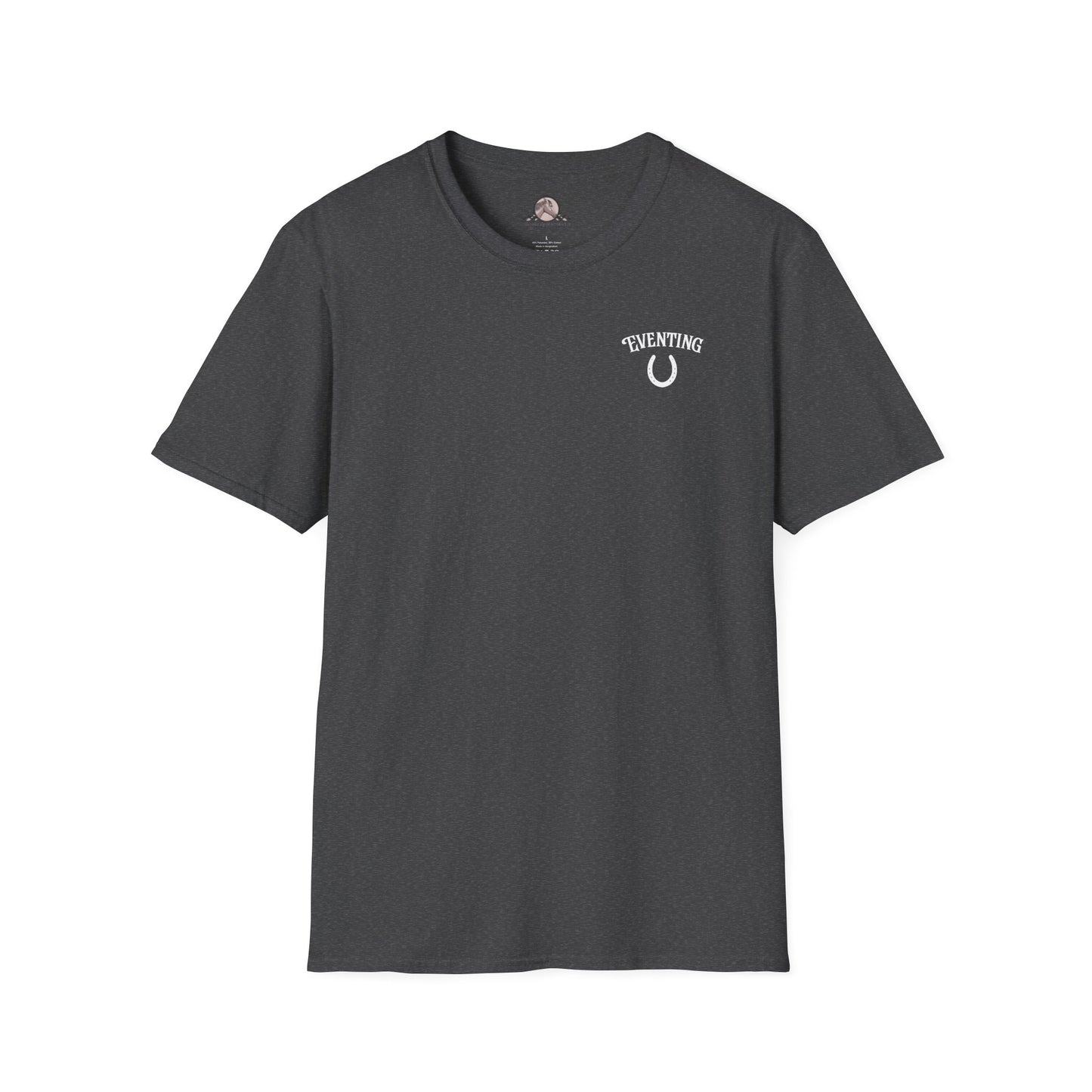 Eventing Horse Riding T-Shirt — Customizable Horse Name