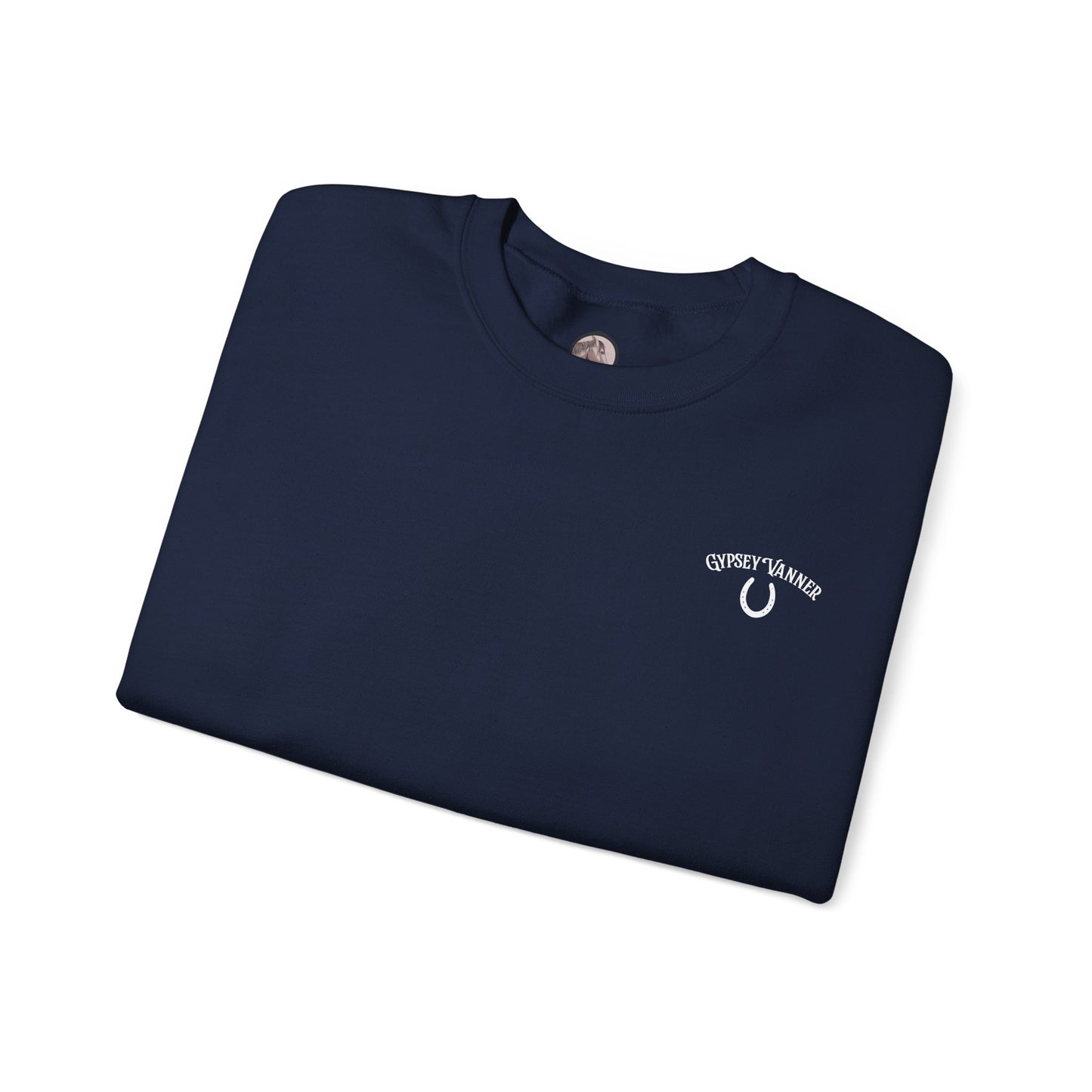 Gypsy Vanner Horse Sweatshirt — Customizable Equestrian Crewneck
