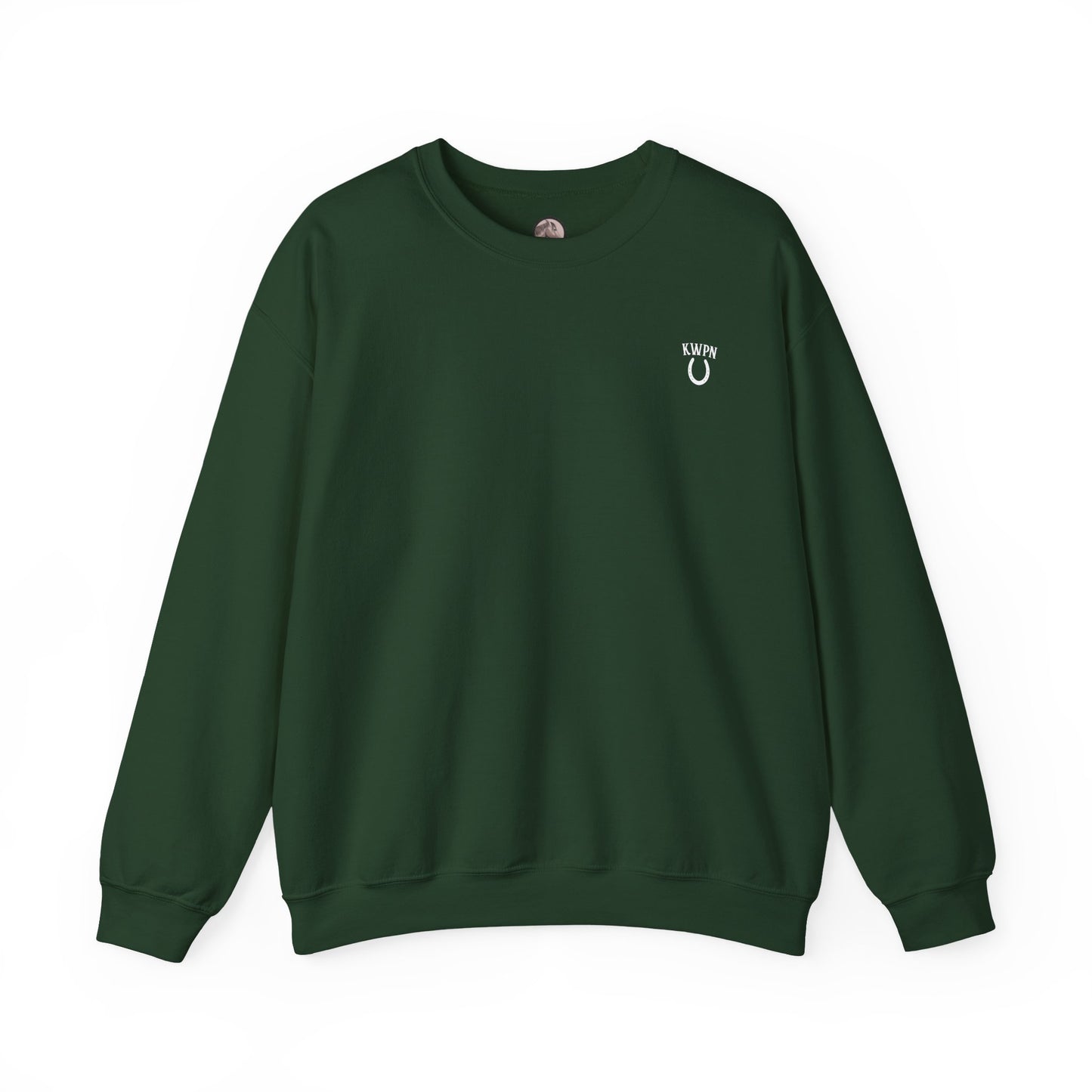 KWPN Horse Crewneck Sweatshirt — Customizable Back Design