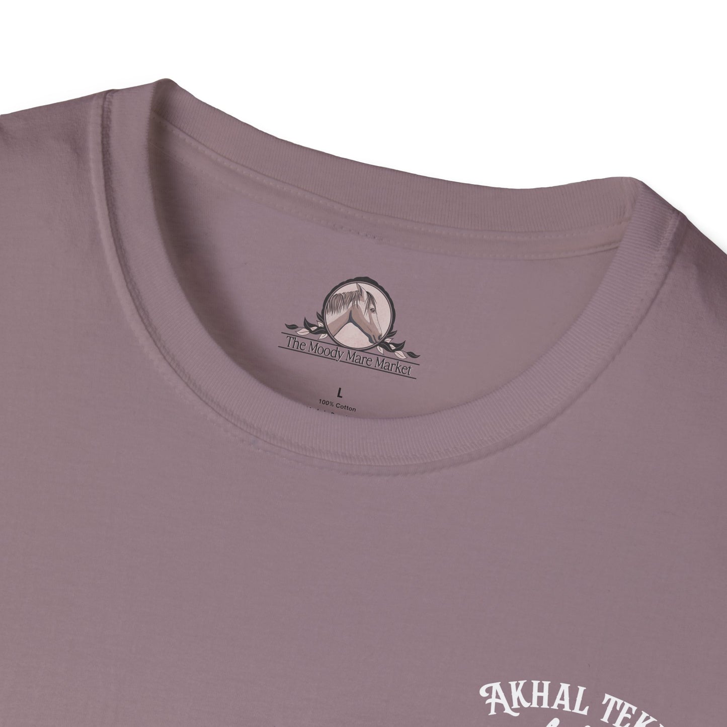 Akhal Teke Horse T-Shirt — Custom Name Equestrian Tee