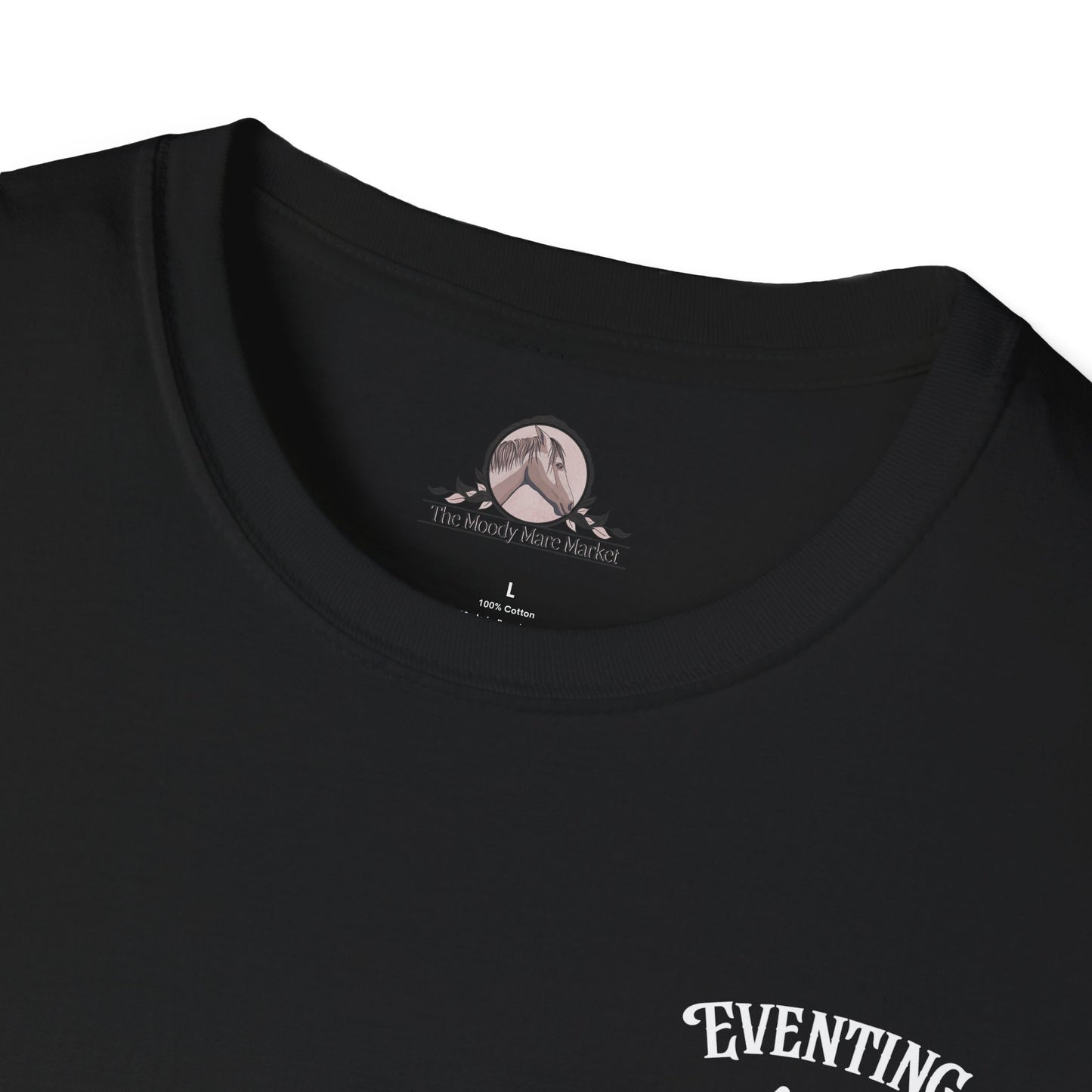 Eventing Horse Riding T-Shirt — Customizable Horse Name
