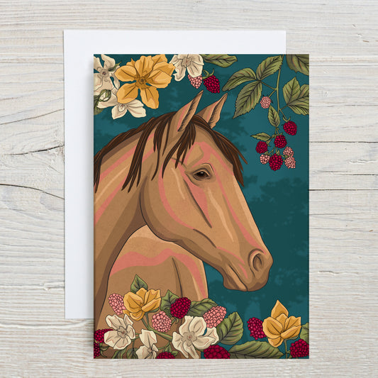 Blackberries Greeting Card