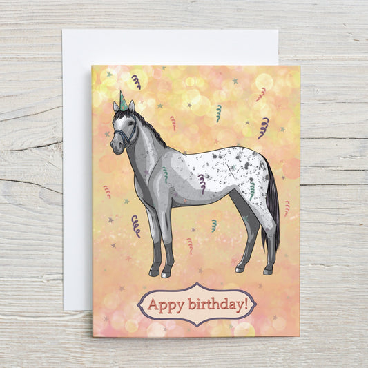 Appy Birthday Greeting Card