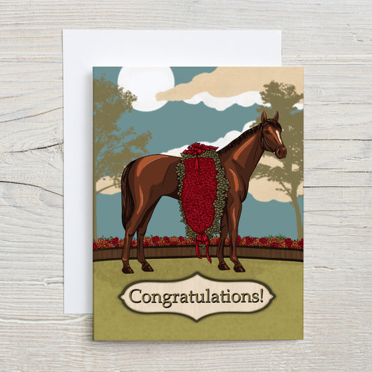 Congratulations Winner Greeting Card