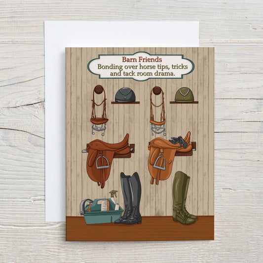 Barn Friends Greeting Card