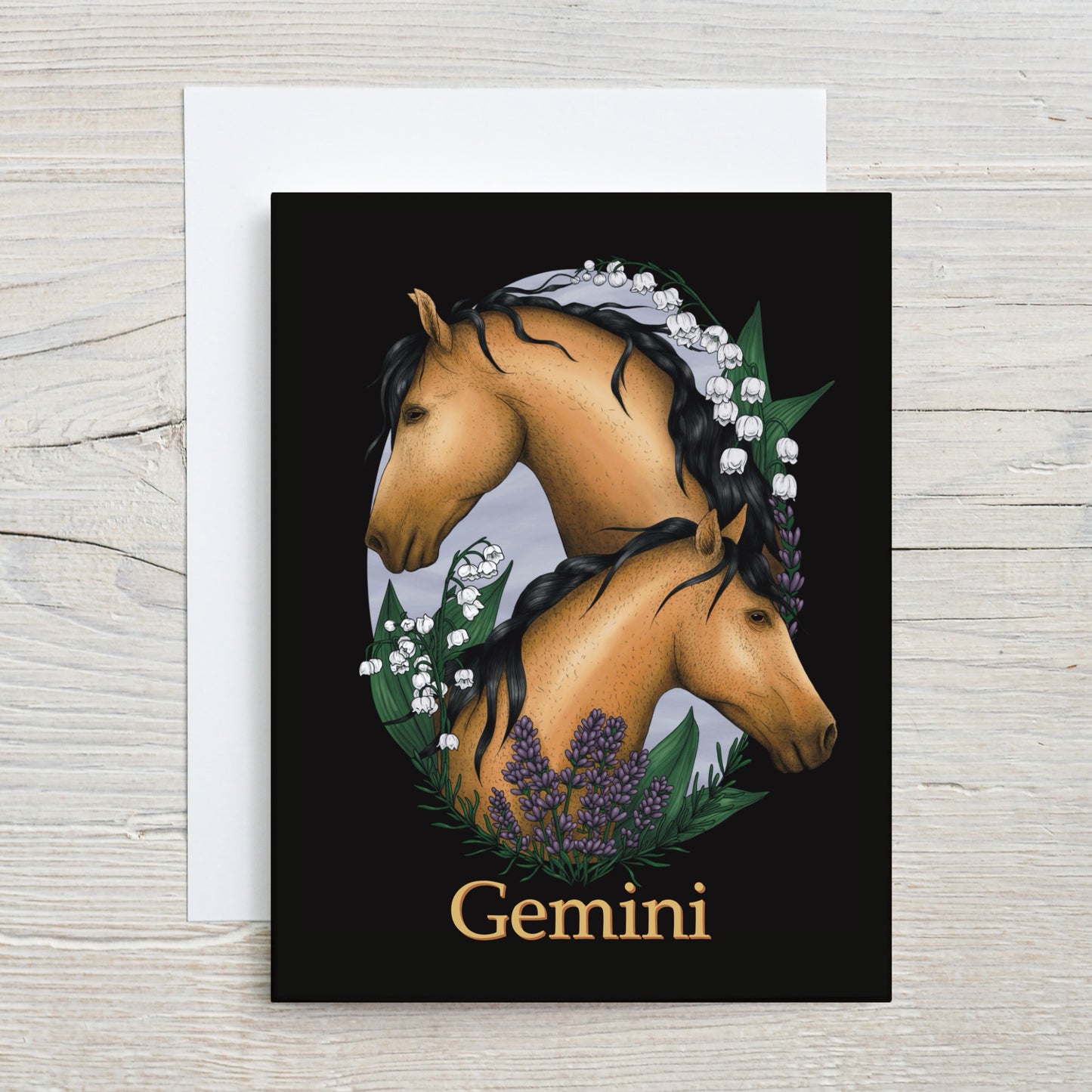 "Gemini" Greeting Card