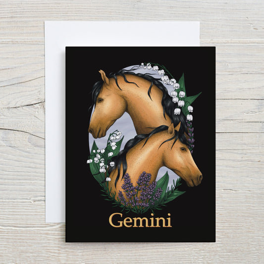 "Gemini" Greeting Card