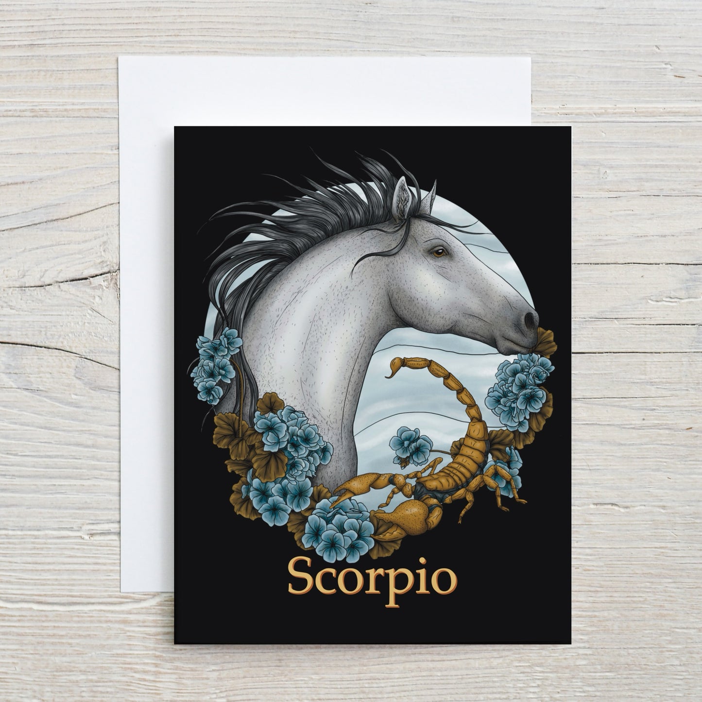 "Scorpio" Greeting Card