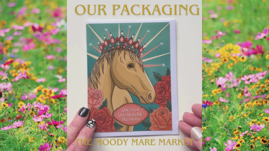 Queen of Questionable Decisions Greeting Card